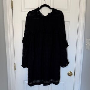 H&M Black Mini Dress